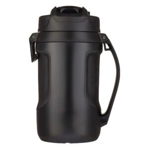 Fit Water Jug with AUTOSPOUT Lid, 64 Fluid Ounces, Black