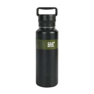 40 fl oz Insulated Stainless Steel Water Bottle, Twist Cap